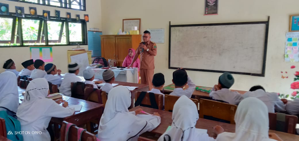 MONITORING HARI PERTAMA TIM PESANTREN RAMADHAN 1443 H KECAMATAN BATANG GASAN