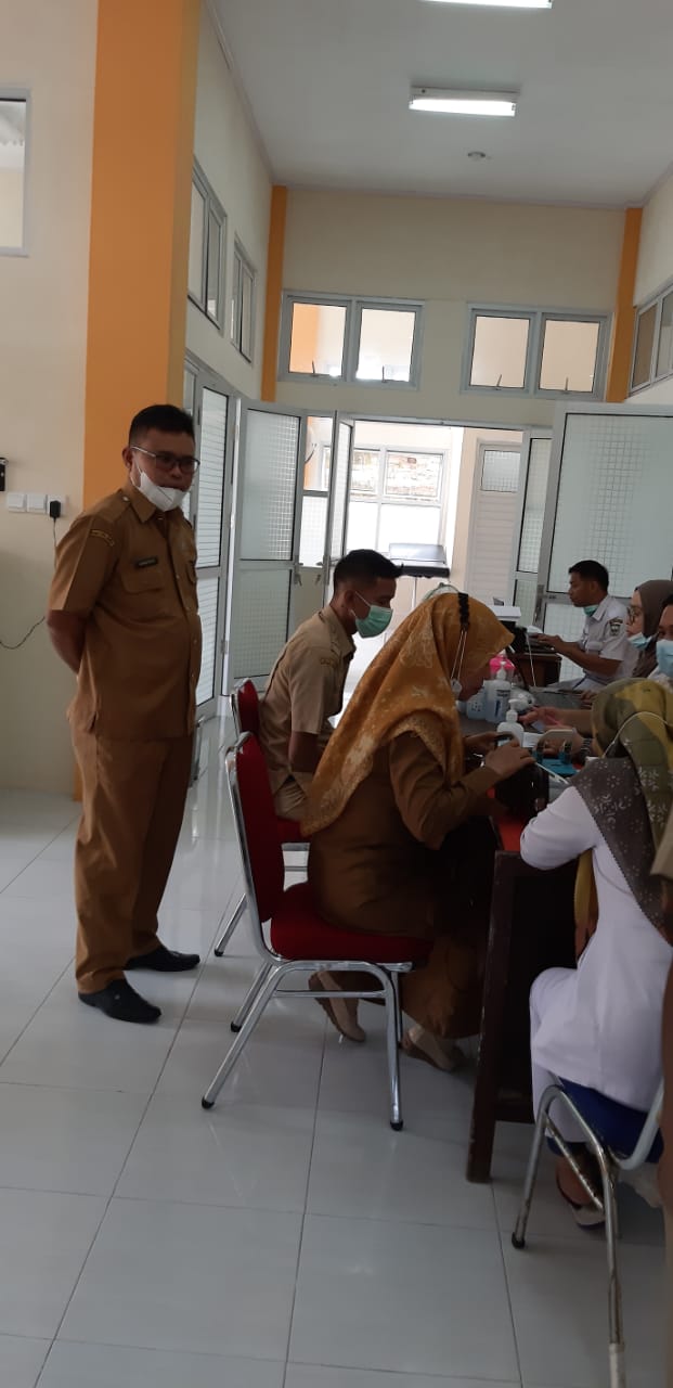 VAKSINASI KEDUA ASN DAN SWAKELOLA KEC. BATANG GASAN