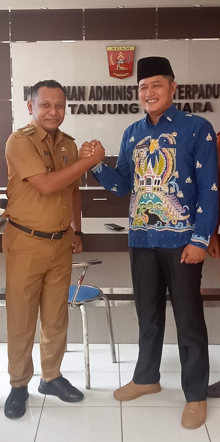 CAMAT BATANG GASAN, ANTON WIRA TANJUNG KOORDINASI BERSAMA CAMAT TANJUNG MUTIARA TERKAIT GOOLINK 