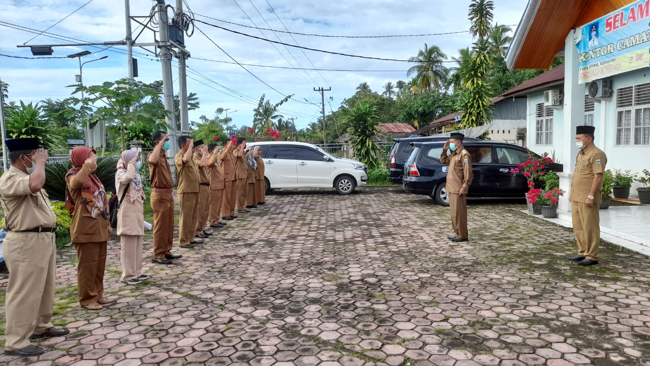 APEL PAGI PERDANA SETELAH CUTI BERSAMA HARI RAYA IDUL FITRI 1 SYAWAL 1442 H